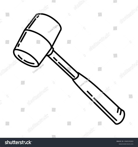 Rubber Hammer Drawing