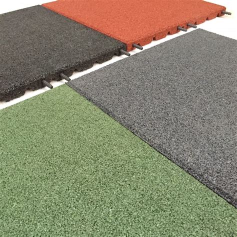 rubber playground flooring tiles