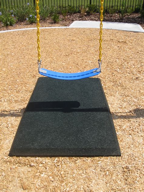 rubber swing mats