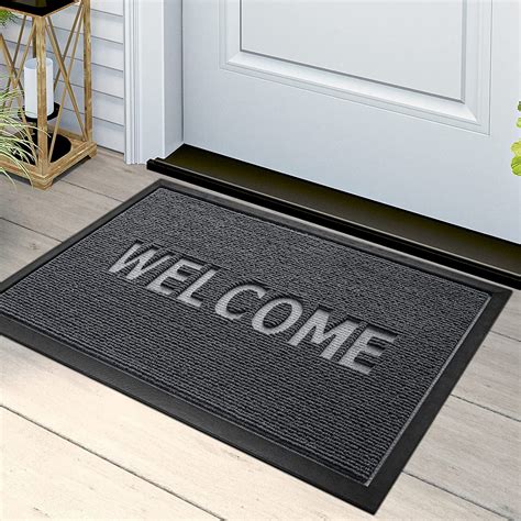 Rubber Welcome Mat With Insert