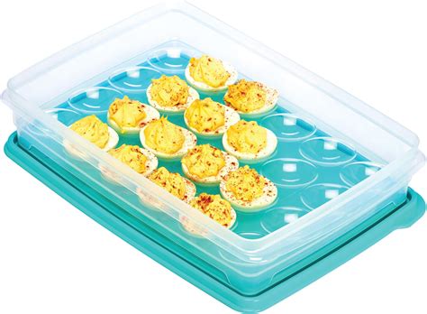 Rubbermaid Deviled Egg Container With Lid