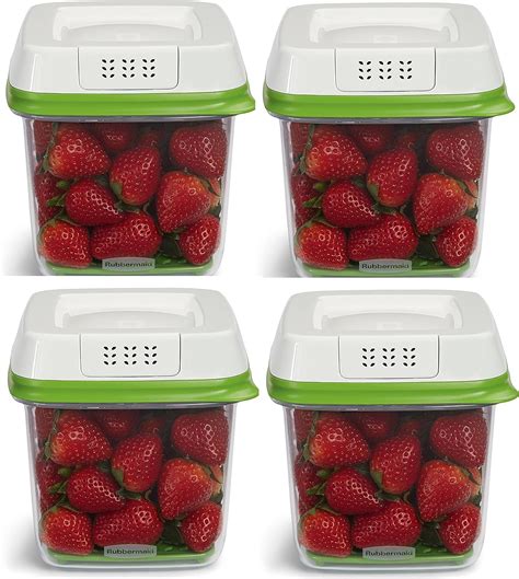 rubbermaid freshworks produce saver food storage container large 17 3 cup