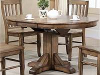 Rosecliff Heights Rutledge Extendable Rubberwood Solid Wood Dining