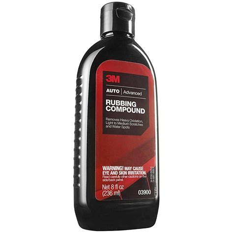 Rubbing Compound For Plastic Bumper