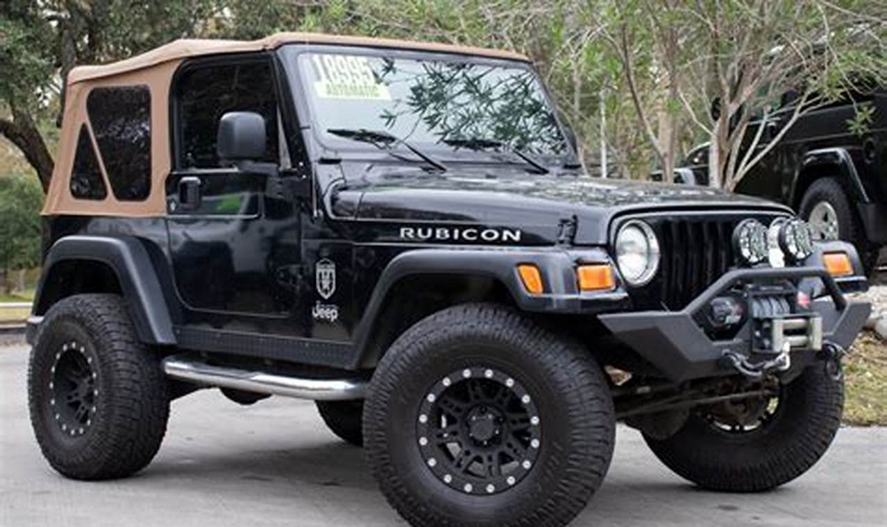 rubicon jeep for sale used