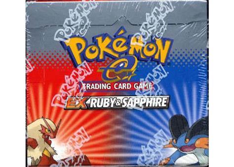 Ruby And Sapphire Booster Box