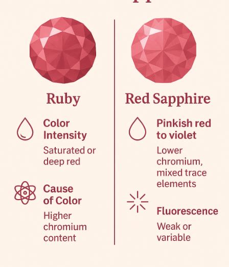 Ruby And Sapphire Differences