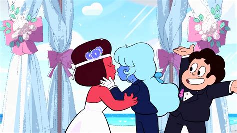 Ruby and Sapphire Wedding Sapphire steven universe, steven