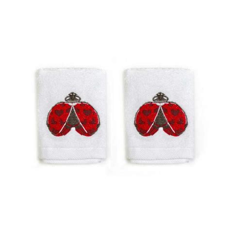 Ruby Red Hand Towels
