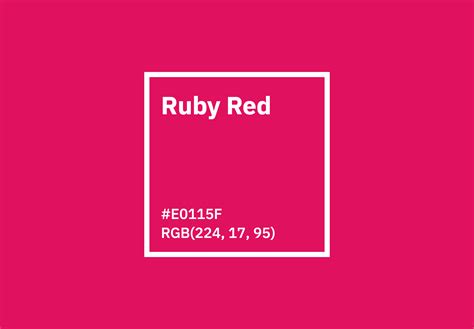 Ruby Red Or Pink