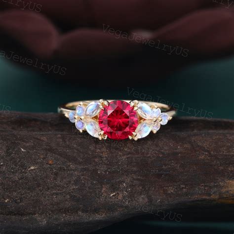 Ruby Ring Etsy