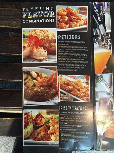 ruby tuesday harrisburg menu