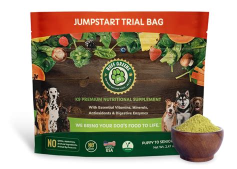 ruff greens dog food supplement