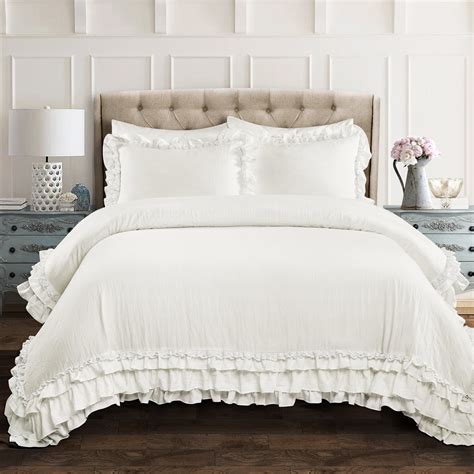 Ruffle Lace Bed Set