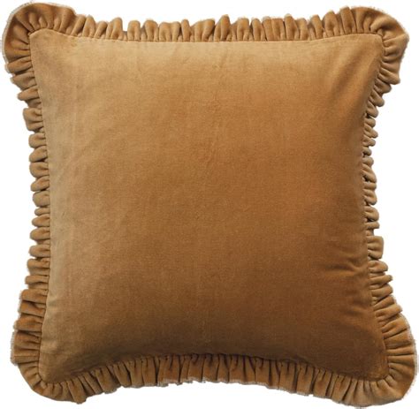 Ruffled Square Pillow