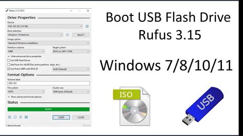 rufus 4.4 windows 7 bootable usb