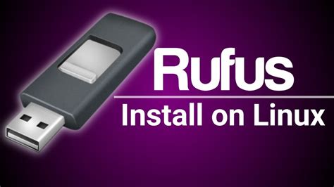 rufus for linux install
