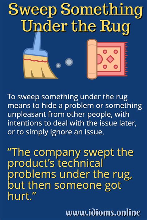 rug idioms