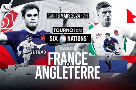 rugby france angleterre 2022 direct france 2