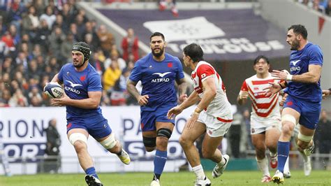 rugby france japon