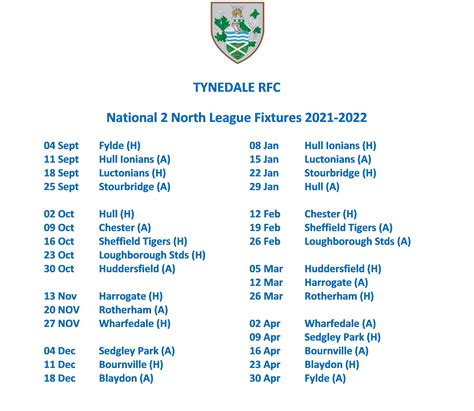 rugby league fixtures on tv