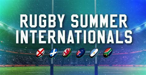 rugby summer internationals 2022