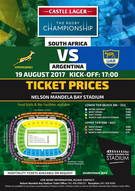 rugby tickets south africa against argentina