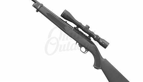 Ruger American Rimfire Compact 22LR FDE Bolt-Action Rifle with Threaded