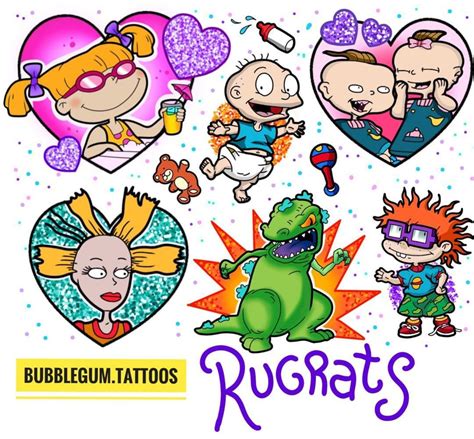 Inspiring Rugrats Tattoo Designs Ideas