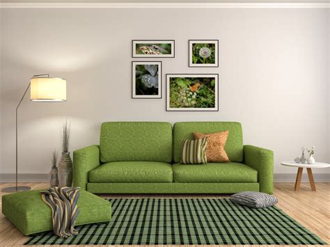 Image result for sage green sofa decorating ideas Green couch living