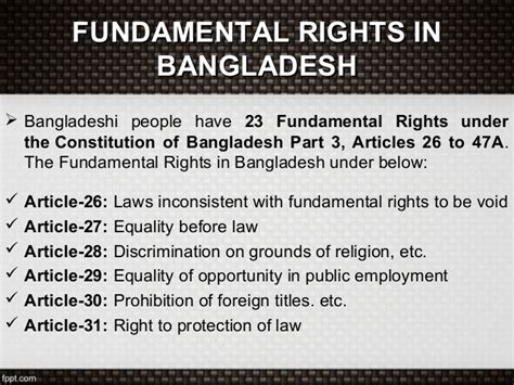 rule of law in bangladesh constitution