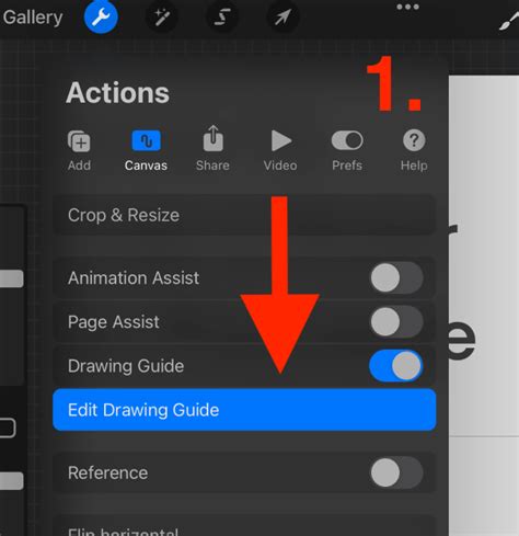 Ruler Tool In Procreate