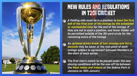 rules and regulations for cricket