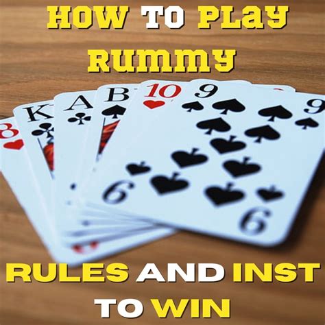 Rules Card Game Rummy
