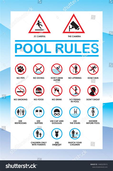 Rules For General Pool Accommodation