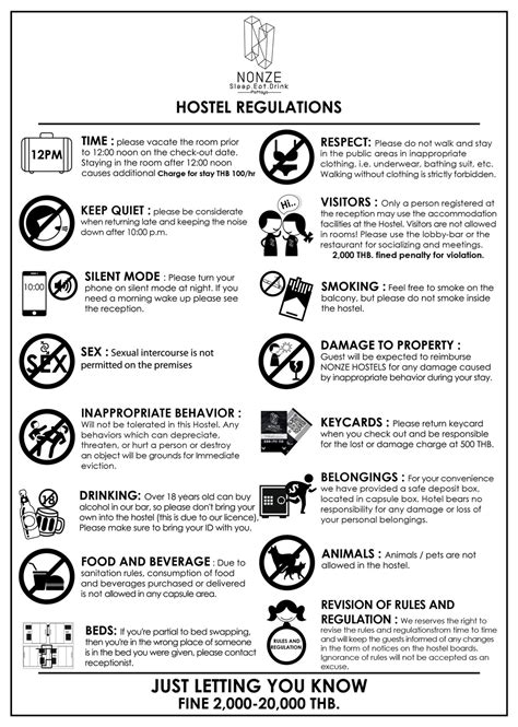 Rules For Hotel Bars