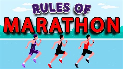 Rules For Marathon Runners