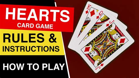 rules for playing the game of hearts