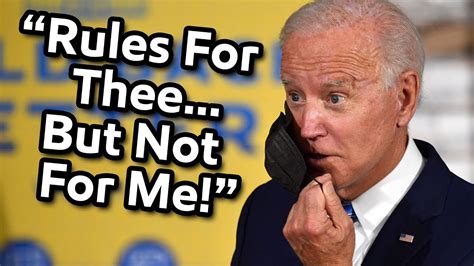 rules for thee not for me