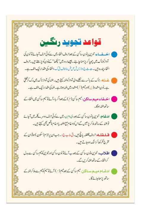 Rules Word In Urdu