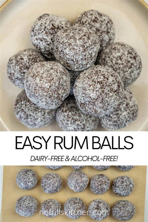 Rum Balls Without Rum