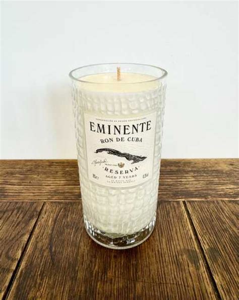 Rum Bottle Candle