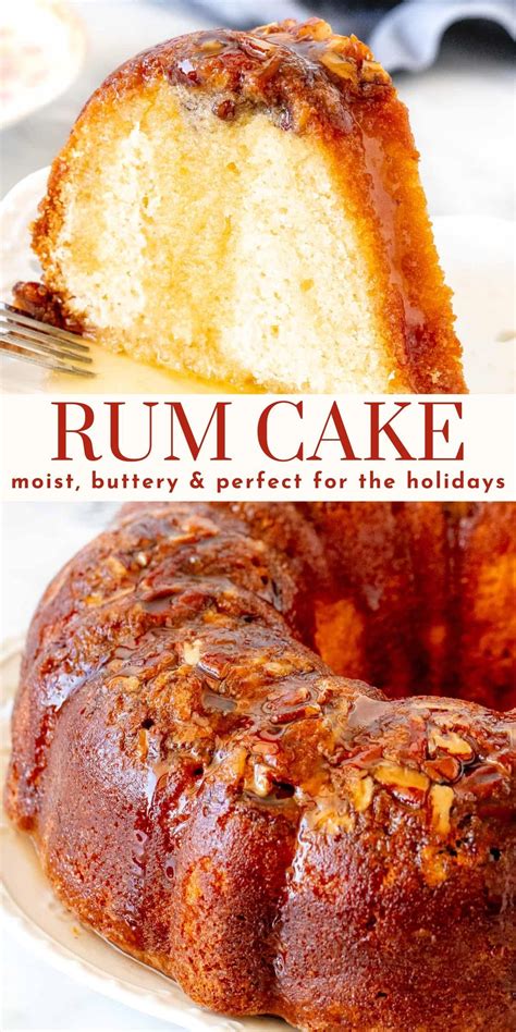 Rum Cake On Fire