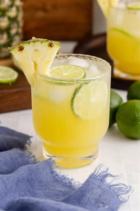 Rum Pineapple Cocktail