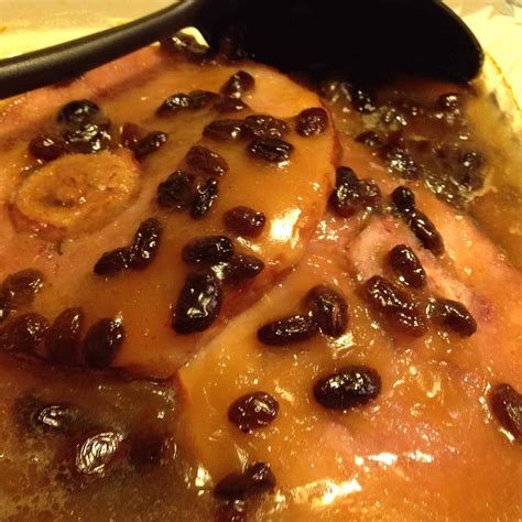 Rum Raisin Ham Glaze