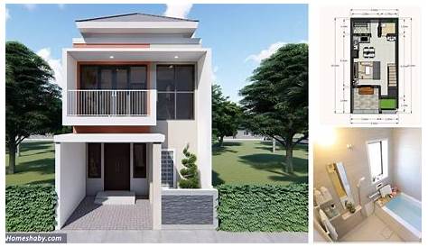 10 Denah rumah 5x10 2 lantai | Rumah Desain 2023