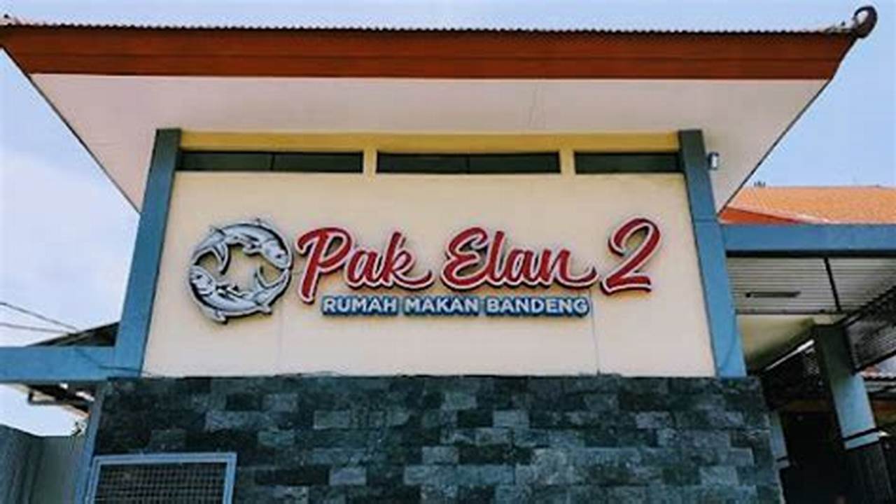Rahasia Kuliner Ikan Bandeng Pak Elan II Terungkap!