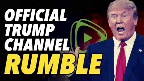 rumble rsbn donald trump live streaming now