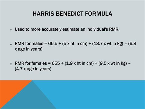 rumus harris benedict