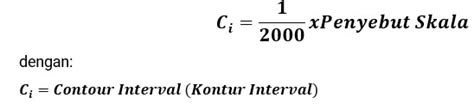 Rumus Kontur Interval: Memahami Medan dengan Lebih Baik